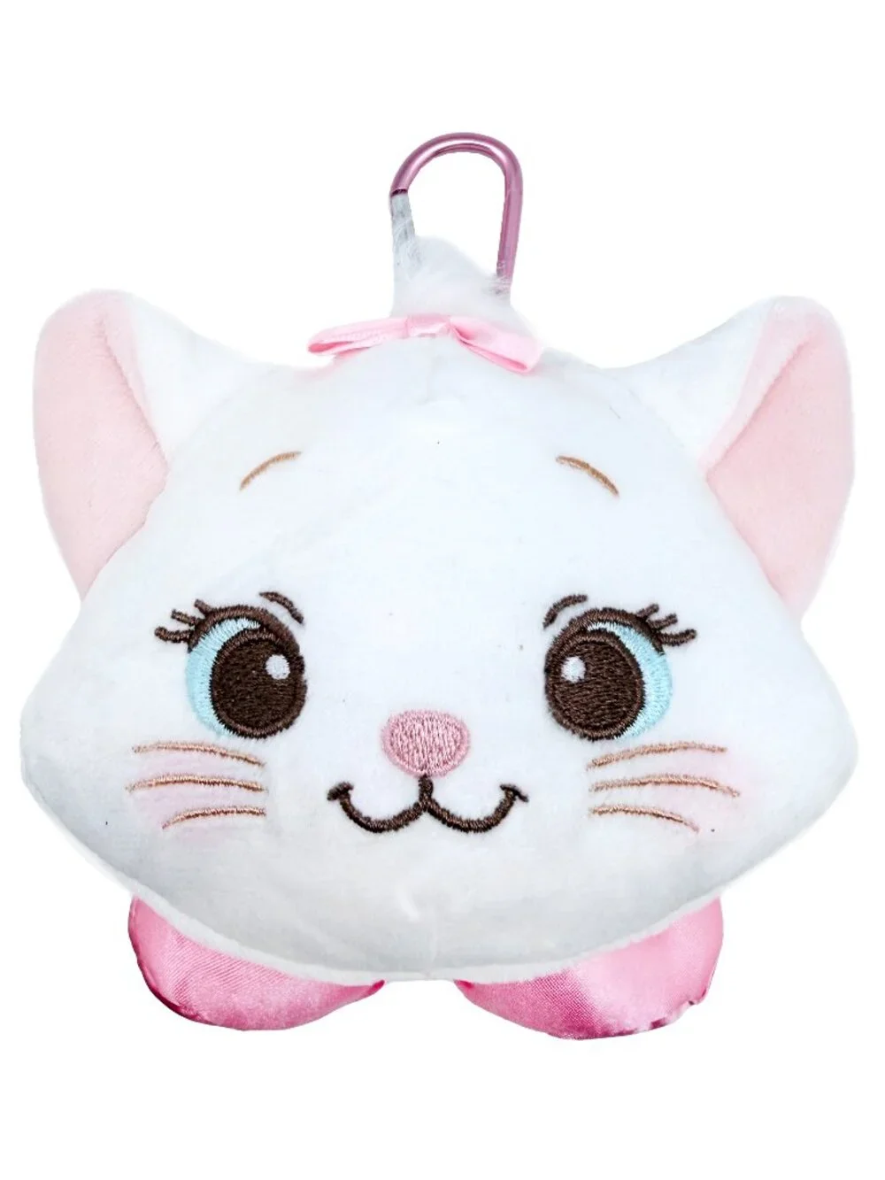 NEW Disney Aristocats Marie Big Face Plush Mascot Carabiner